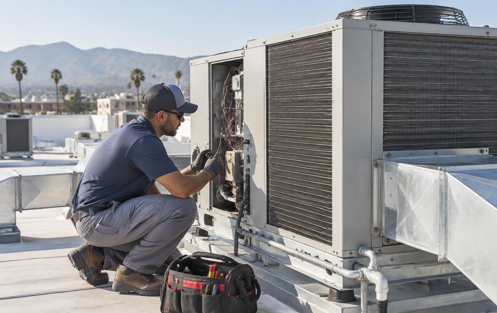 HVAC service by Lioness Contractors